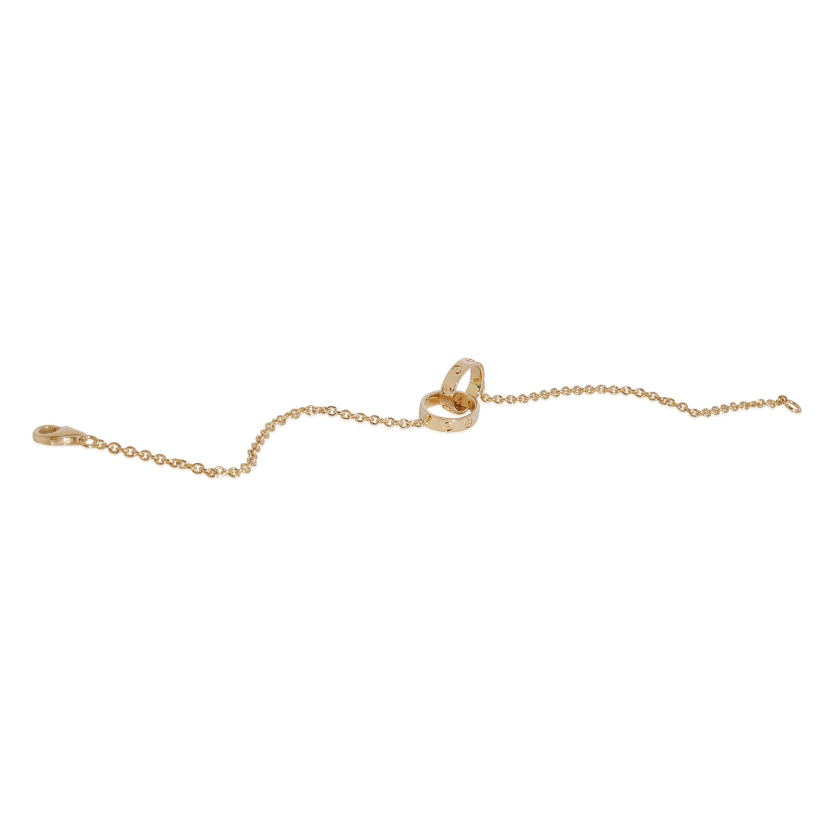 Cartier Interlocking Love Bracelet in 18K Yellow Gold