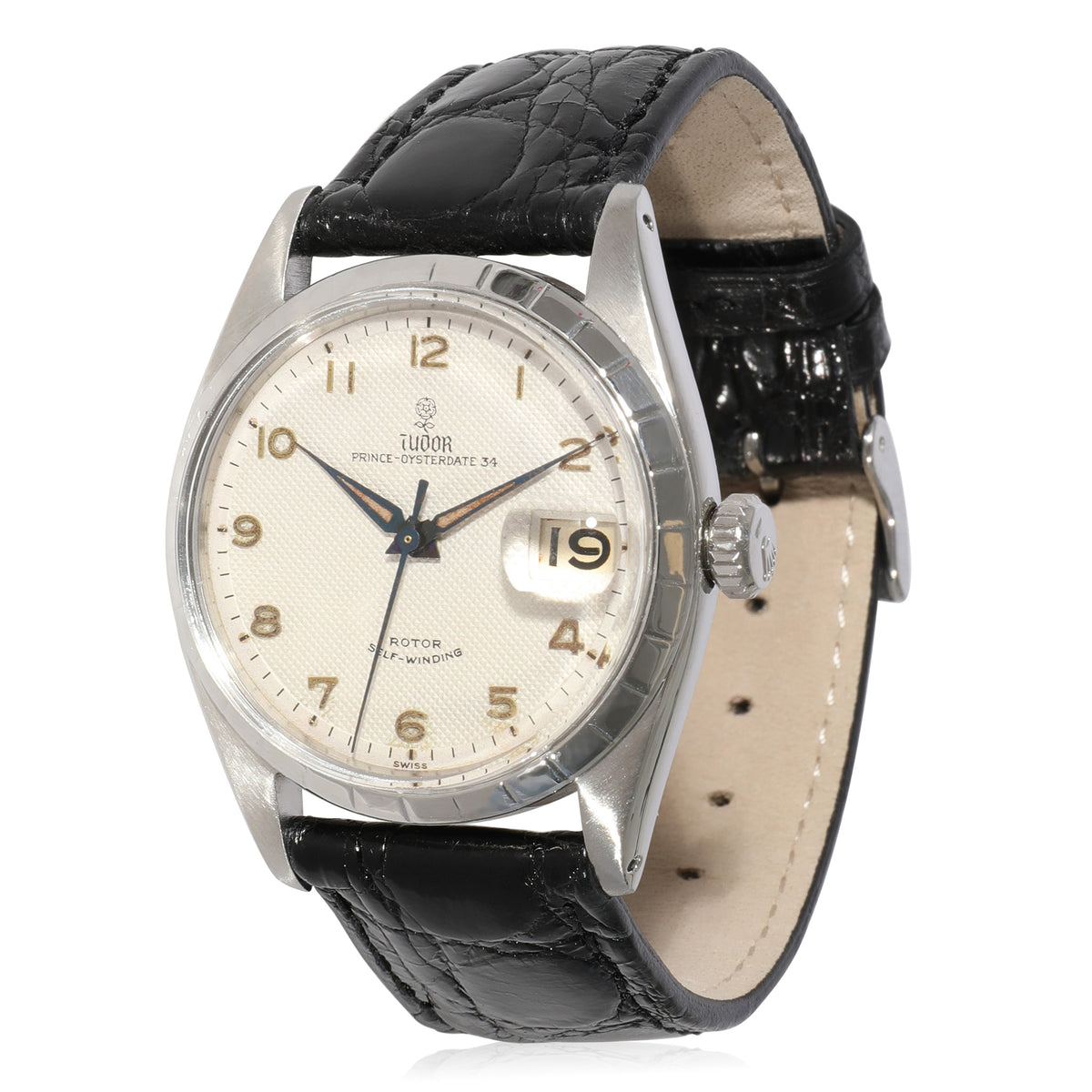 Tudor Prince Oysterdate 34 7944 Mens Watch in Stainless Steel