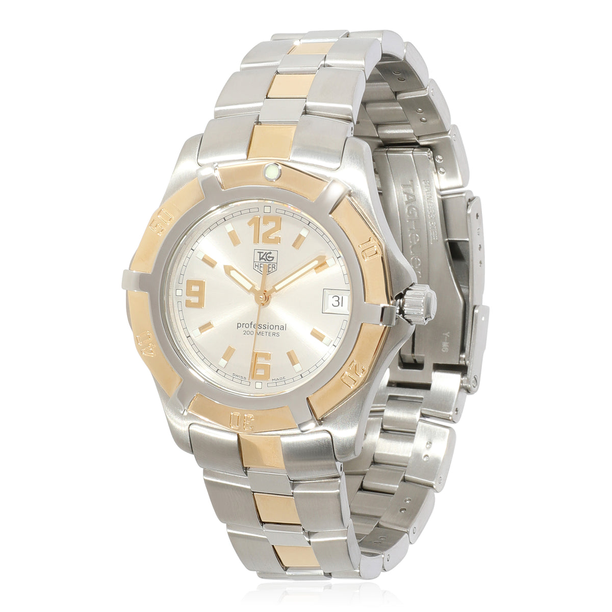 Tag Heuer 2000 Exclusive WN1153.BD0341 Men's Watch in  Stainless Steel/Gold Plat