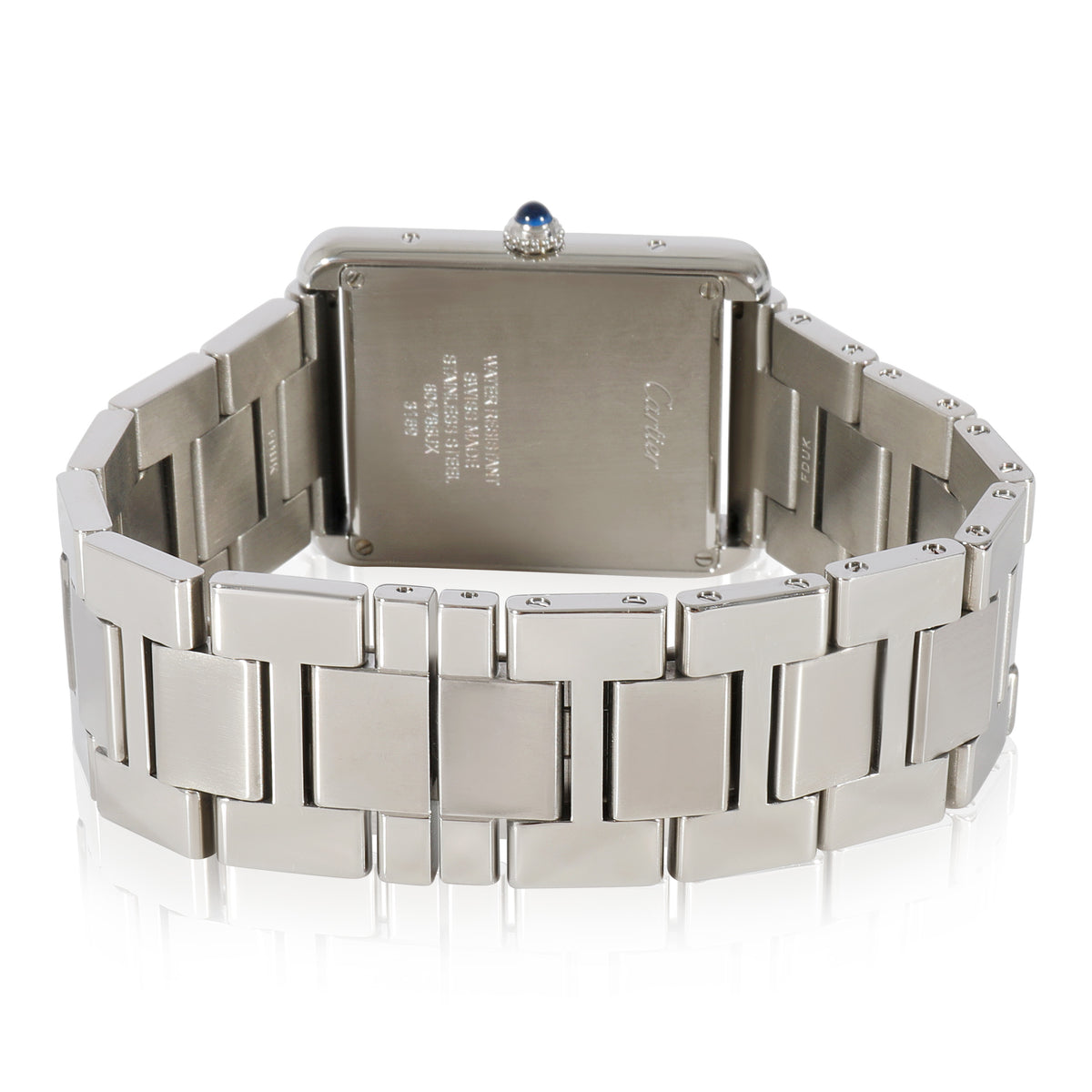 Cartier Tank Solo W5200014 Unisex Watch in  Stainless Steel