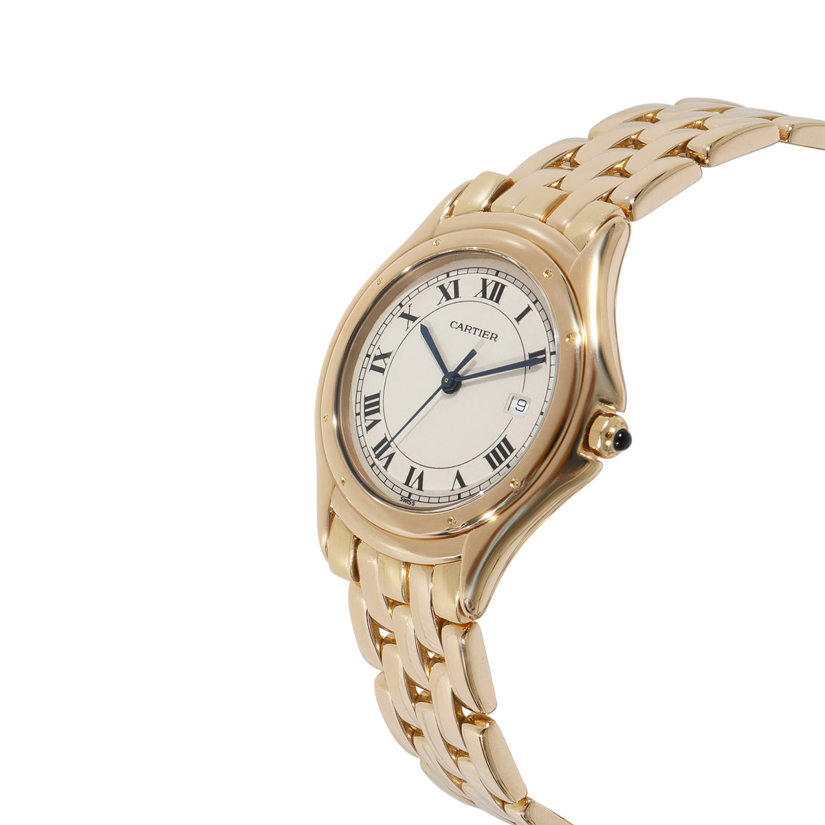 Cartier Cougar W25013B9 Womens Watch in  Yellow Gold