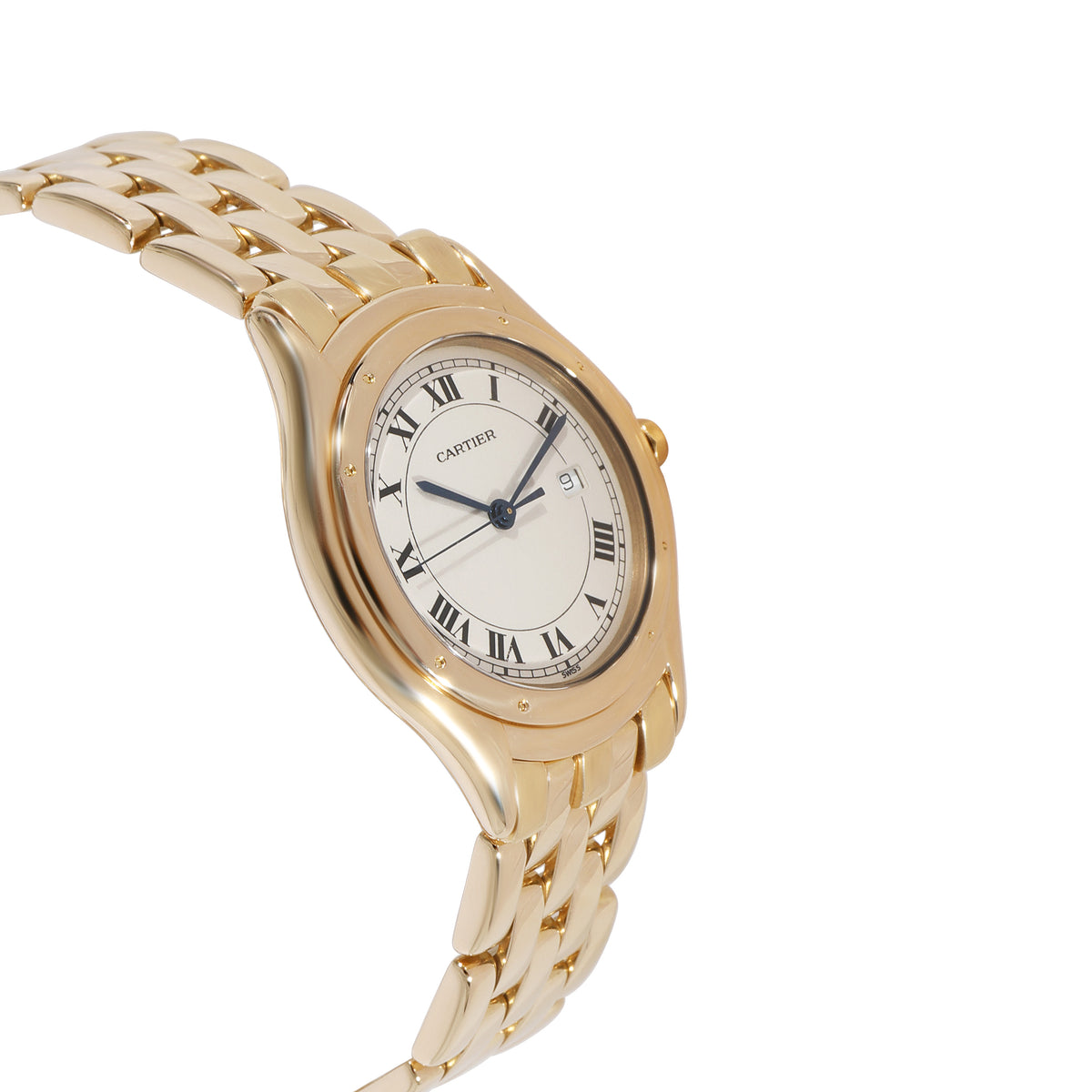 Cartier Cougar W25013B9 Womens Watch in  Yellow Gold