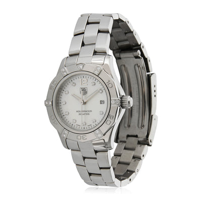 Tag Heuer Aquaracer WAF141G.BA0813 Womens Watch in  Stainless Steel