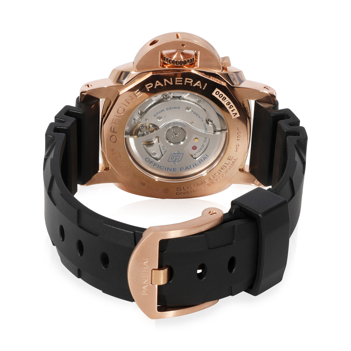 Panerai Luminor Submersible PAM00974 Mens Watch in  Rose Gold