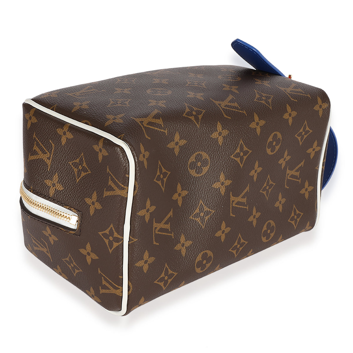 Louis Vuitton x NBA Dopp Kit Blue in Coated Canvas/Leather with