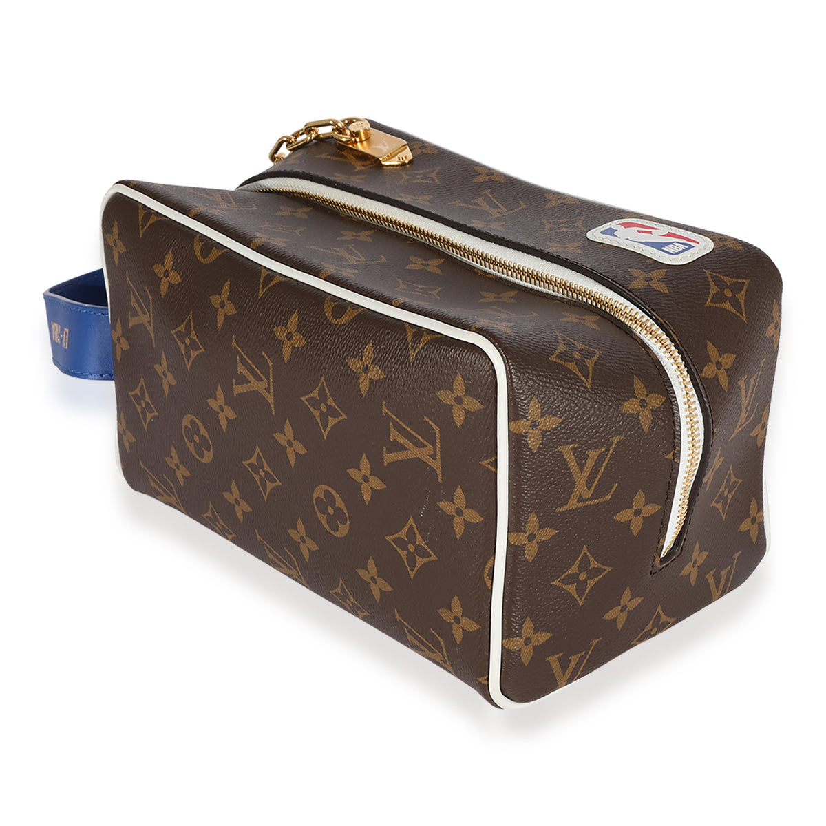 Louis Vuitton, Bags, Louis Vuitton Lv X Nba Cloakroom Dopp Kit Monogram  Canvas Brown