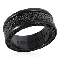 David Yurman Streamline Diamond Band in  Titanium 2.62 CTW