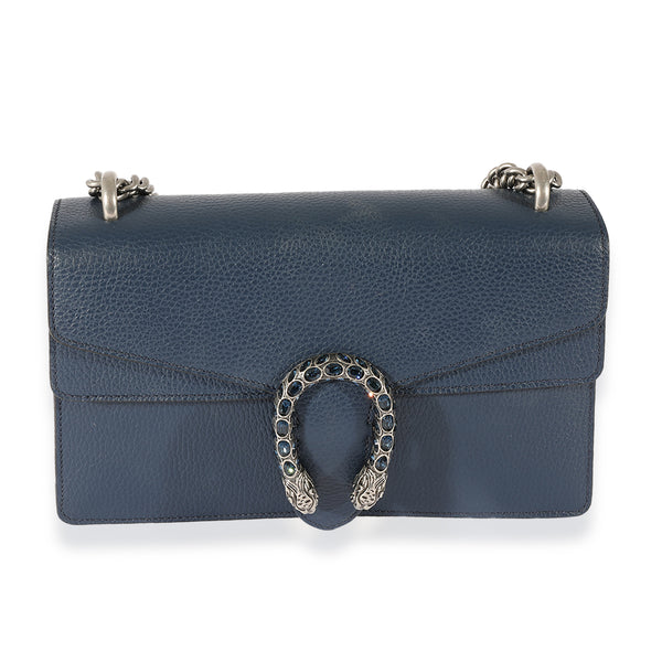 Gucci Navy Leather Small Dionysus Bag | myGemma | Item #124938