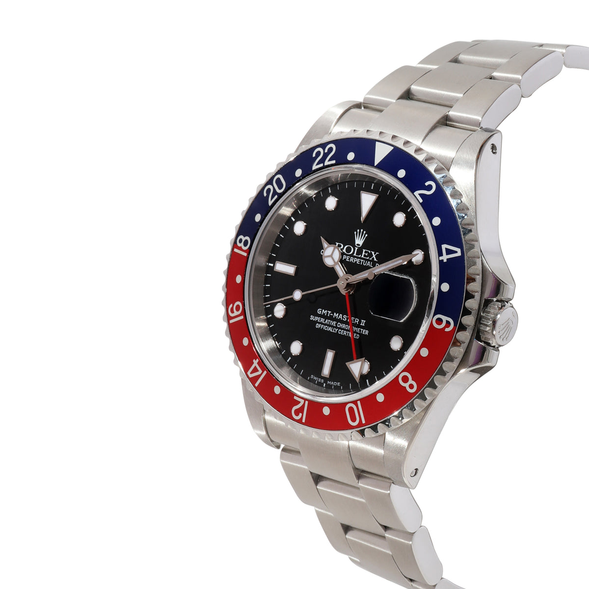 Rolex GMT Master II 16710 Mens Watch in Stainless Steel