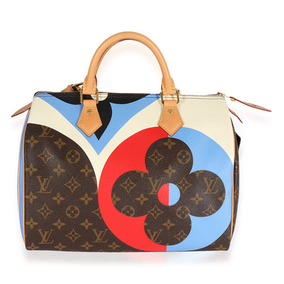 Louis Vuitton Monogram Canvas Game On Speedy Bandoulière 30