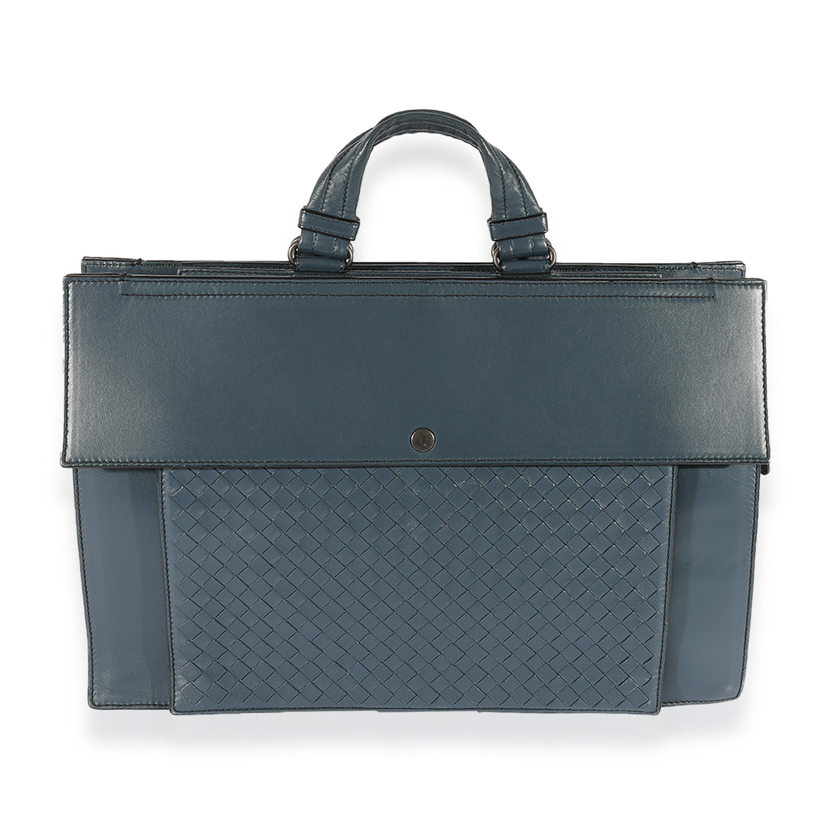 Bottega Veneta Intrecciato Front Pocket Briefcase