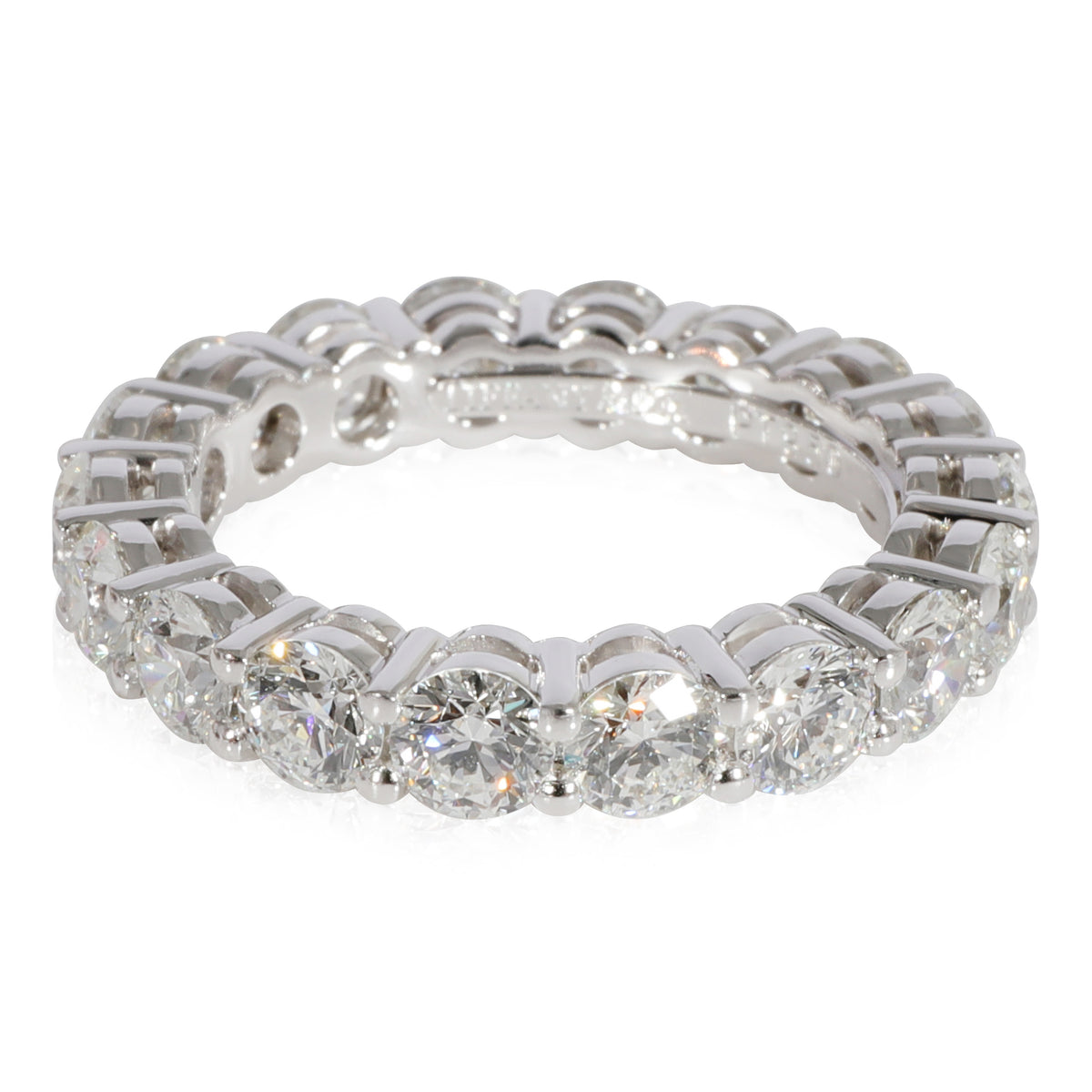 Tiffany & Co. Embrace Diamond Eternity Band in Platinum 2.86 CTW