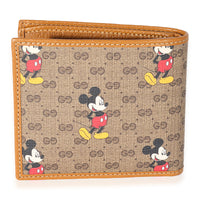 Gucci x Disney Vintage GG Supreme Mickey Mouse Bifold Wallet