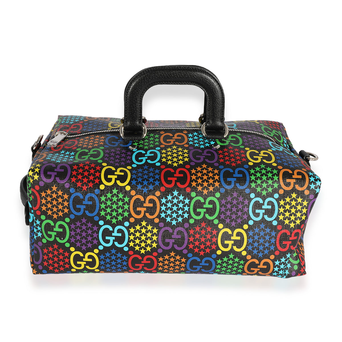 Gucci Limited Edition Psychedelic Rainbow GG Supreme Canvas Duffle