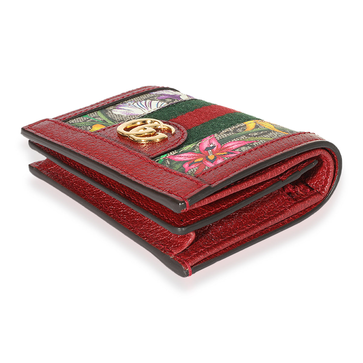 Gucci Flora Web Ophidia Card Case