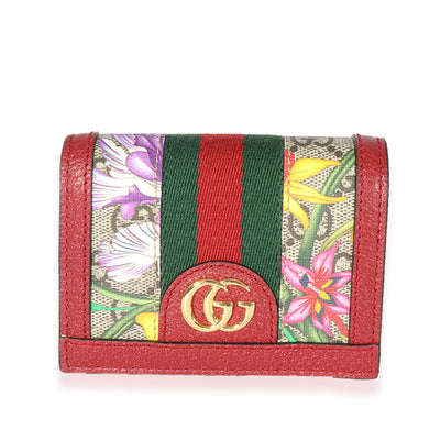 Gucci Flora Web Ophidia Card Case