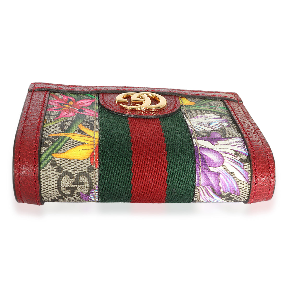 Gucci Flora Web Ophidia Card Case