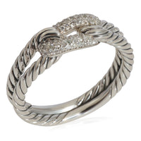 David Yurman Labyrinth  Ring in Sterling Silver 0.2 CTW