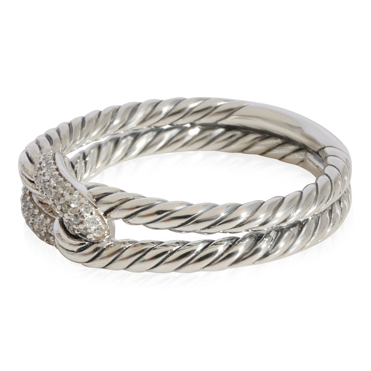 David Yurman Labyrinth Ring in Sterling Silver 0.2 CTW | myGemma | Item ...