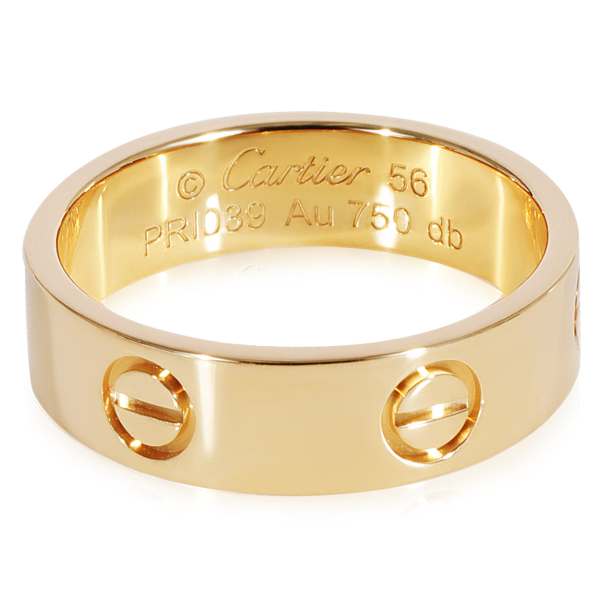 Cartier Love Ring in 18k Yellow Gold