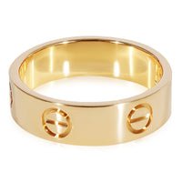 Cartier Love Ring in 18k Yellow Gold