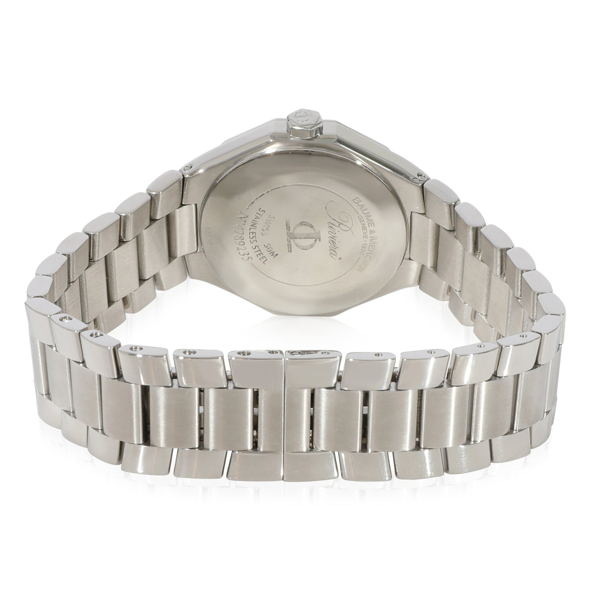 Baume & Mercier Riviera 65526 Womens Watch in  Stainless Steel