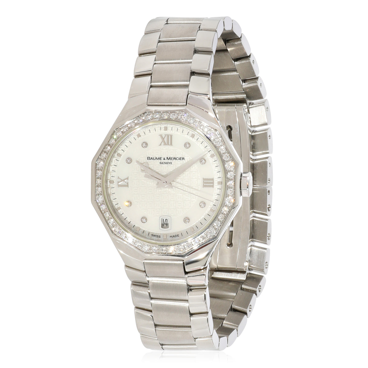 Baume & Mercier Riviera 65526 Womens Watch in  Stainless Steel