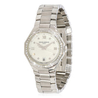 Baume & Mercier Riviera 65526 Womens Watch in  Stainless Steel