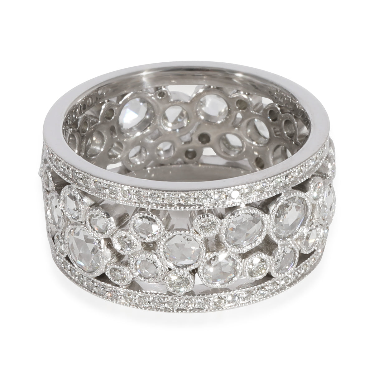 Tiffany cobblestone band deals ring