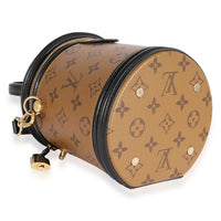 Louis Vuitton Monogram Reverse Canvas & Black Calfskin Cannes