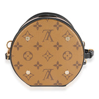 Louis Vuitton Monogram Reverse Canvas & Black Calfskin Cannes