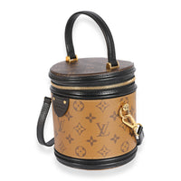 Louis Vuitton Monogram Reverse Canvas & Black Calfskin Cannes