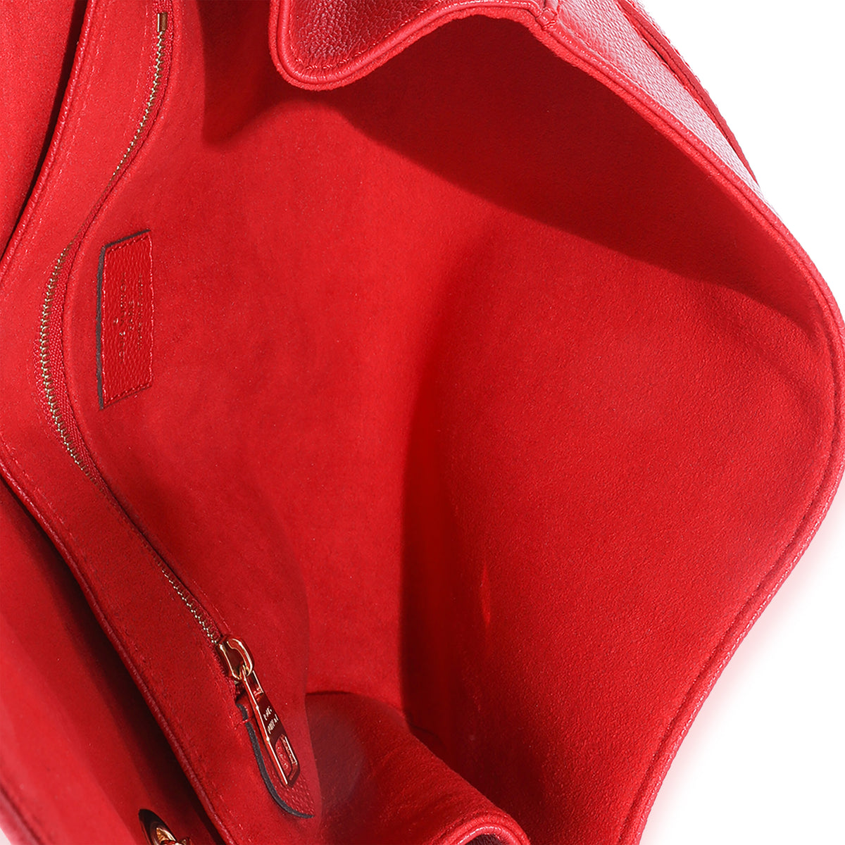 Louis Vuitton Red Monogram Empreinte St Germain Shoulder PM Bag at