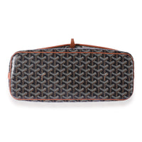 Goyard Black Goyardine Capetien Messenger Bag