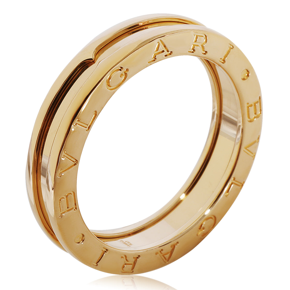 BVLGARI B.zero1 Ring in 18k Yellow Gold