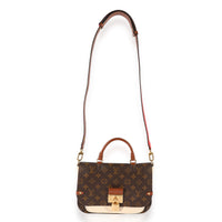 Louis Vuitton Monogram Canvas & Beige Leather Vaugirard Shoulder Bag