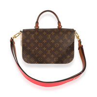 Louis Vuitton Monogram Canvas & Beige Leather Vaugirard Shoulder Bag