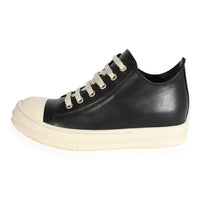 Rick Owens Wmns Strobe Leather Low Black Milk