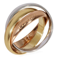 Cartier Trinity  Ring in 18k 3 Tone Gold