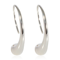 Tiffany & Co. Elsa Peretti Teardrop Earrings in Sterling Silver