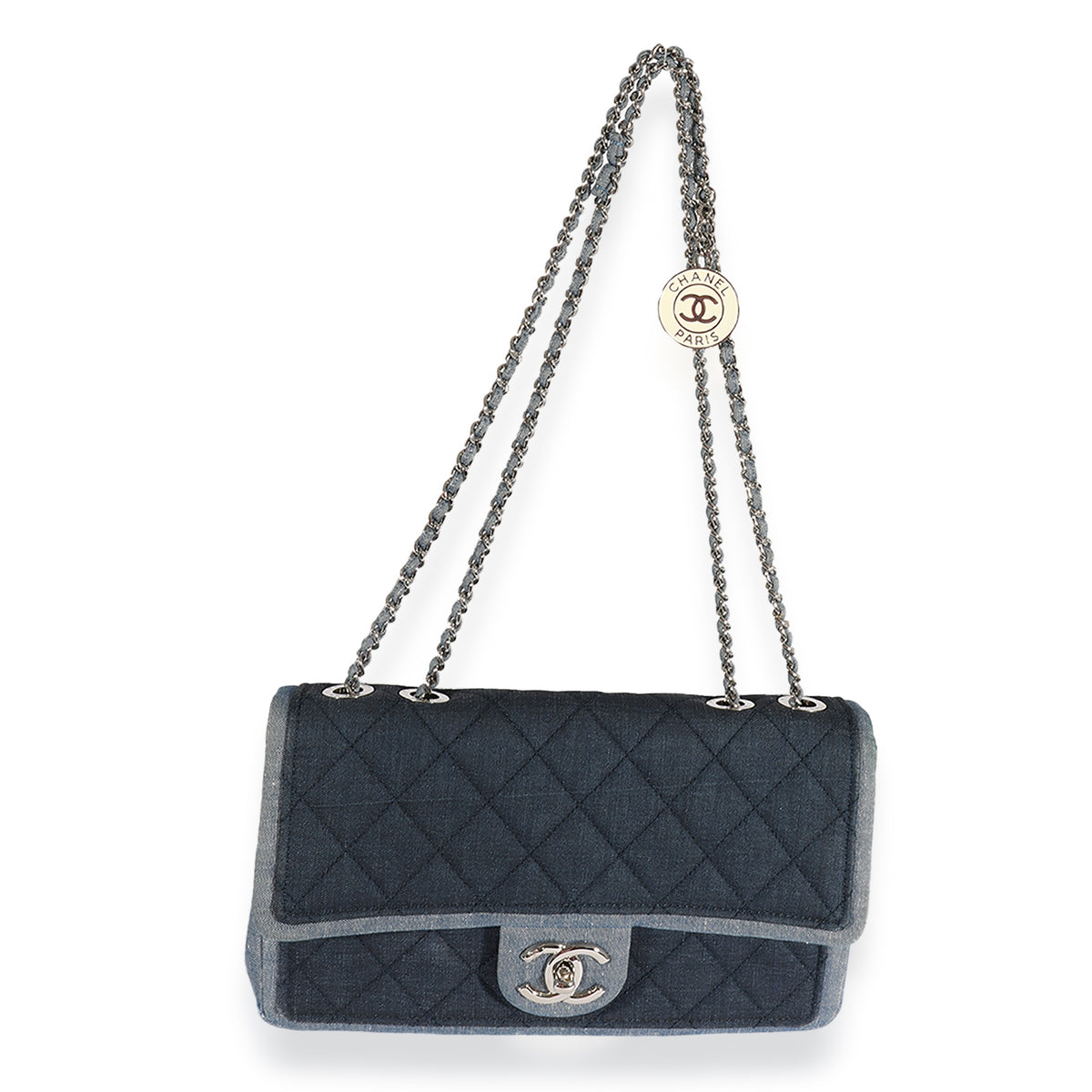 Chanel medallion flap discount bag