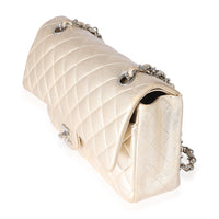 Chanel Metallic Gold Quilted Lambskin Medium Classic Double Flap