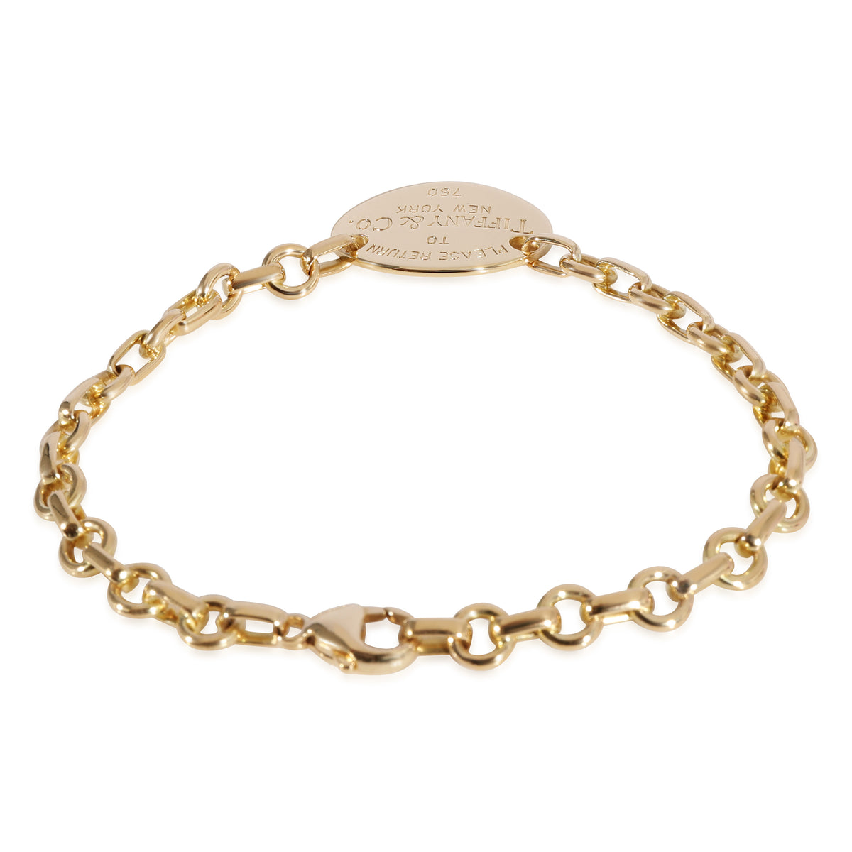 Tiffany & Co. Return To Tiffany Bracelet in 18k Yellow Gold