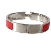 Hermes Clic H in Rouge Palladium Plated