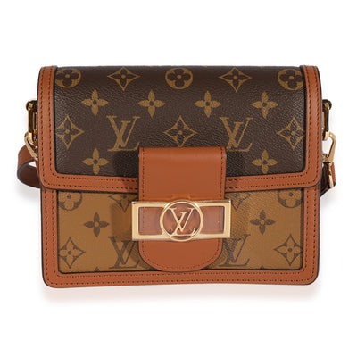 Louis Vuitton Monogram & Monogram Reverse Canvas Mini Dauphine Bag