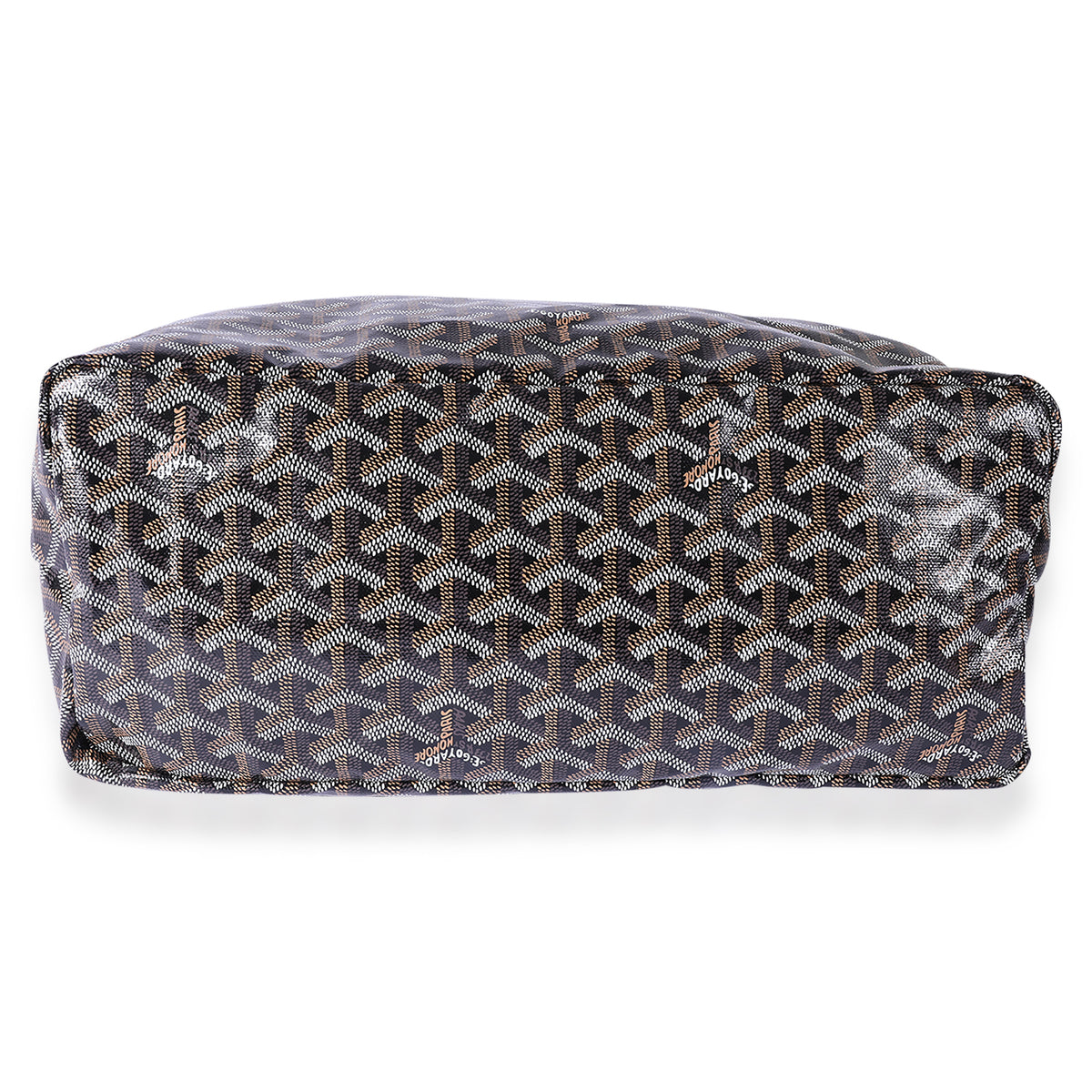 Goyard Black Goyardine Saint Louis PM