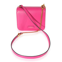 Valentino Fuchsia Calfskin Mini VSling Top Handle Bag