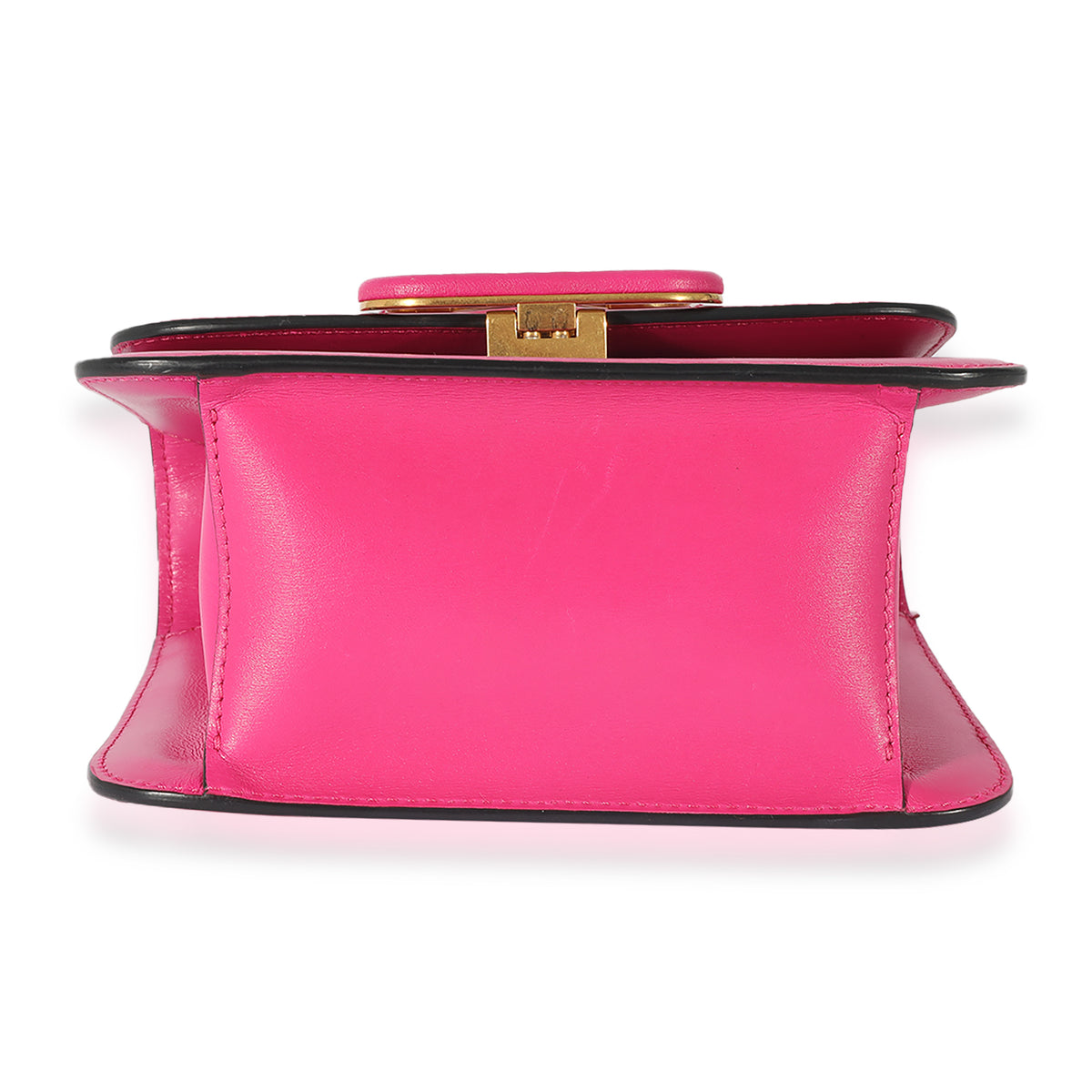 Valentino Fuchsia Calfskin Mini VSling Top Handle Bag