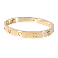 Cartier Love 4 Diamond Bracelet in 18k Yellow Gold 0.42 CTW