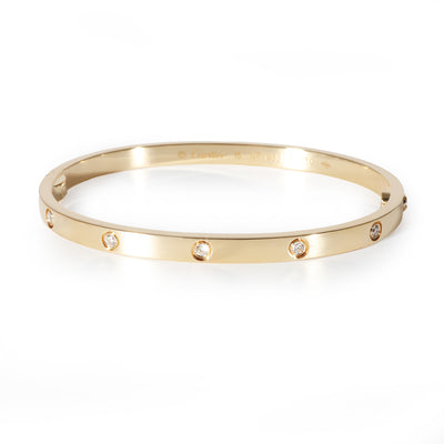 Cartier Love Bracelet, Small Model, 10 Diamonds (Yellow Gold, Diamonds)